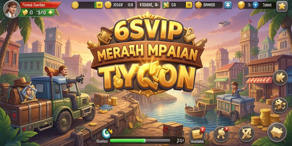 Screenshot gameplay 6SVIP yang menunjukkan perencanaan bisnis cerdas.