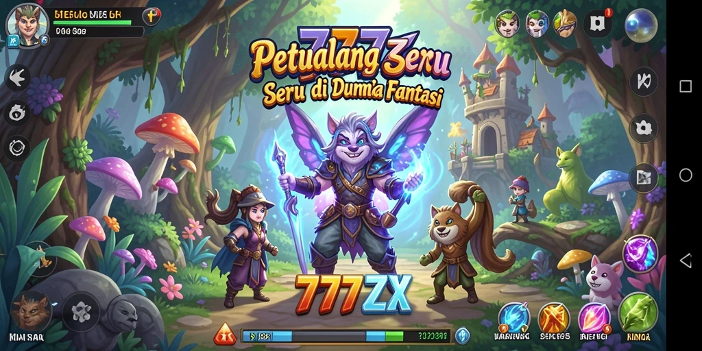 Gameplay seru dalam dunia fantasi di 777ZX.