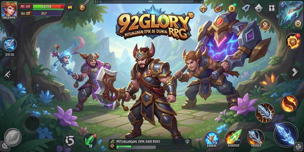 Gameplay menakjubkan di dunia fantasi 92GLORY.
