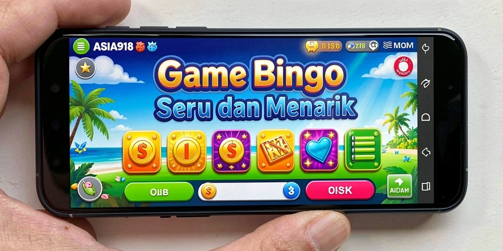 Tampilan gameplay ASIA918 yang menampilkan keseruan permainan Bingo.