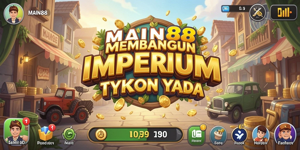 Tangkapan layar menunjukkan permainan Tycoon yang penuh strategi dan keseruan.