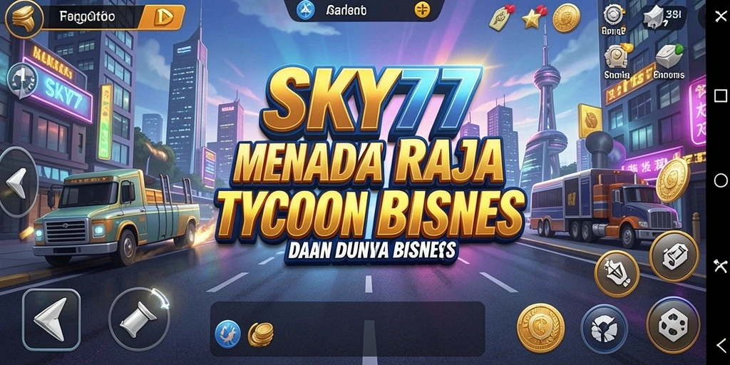 Tampilan gameplay Tycoon yang penuh tantangan dan strategi.